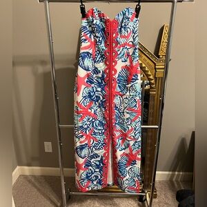 Lily Pulitzer NWT She She Shells Angela Maxi size 6